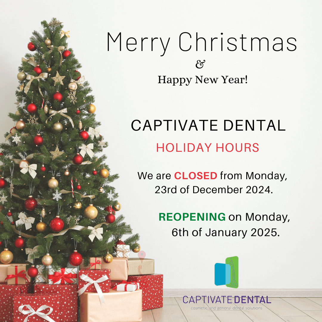 Captivate Dental Holiday Banner